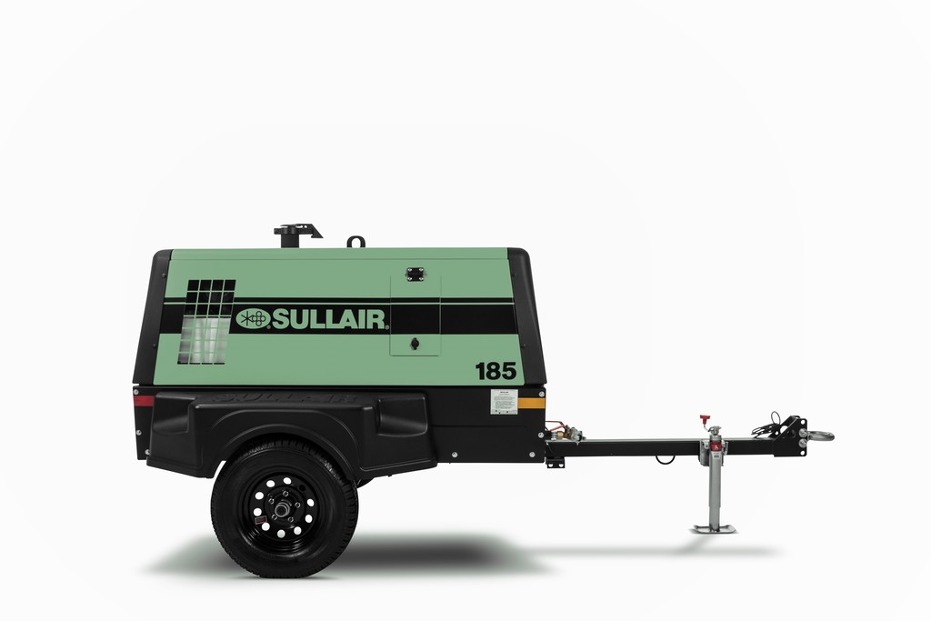Sullair 185 Series now includes a Perkins diesel engine option