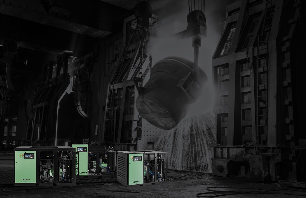 Sullair LS Series of Lubricated Rotary Screw compressors